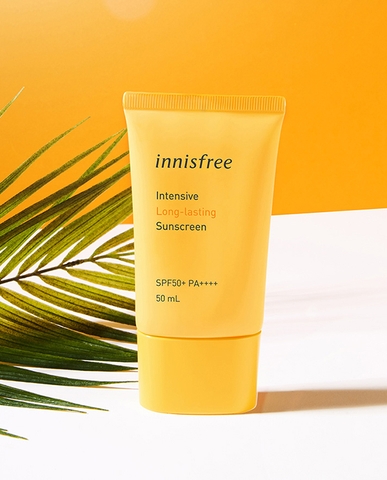 KEM CHỐNG NẮNG CHỐNG THẤM NƯỚC INNISFREE INTENSIVE LONG LASTING SUNSCREEM SPF50 + PA ++++50ML