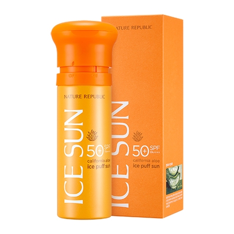 KEM CHỐNG NẮNG LẠNH ICE PUFF SUN NATURE REPUBLIC SPF 50 PA+++