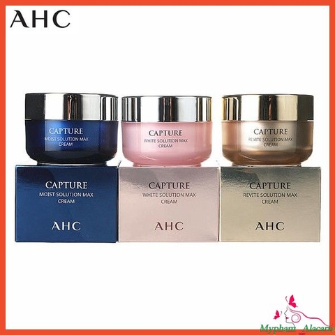 Kem Dưỡng Da AHC Capture Solution Max Cream 50mL