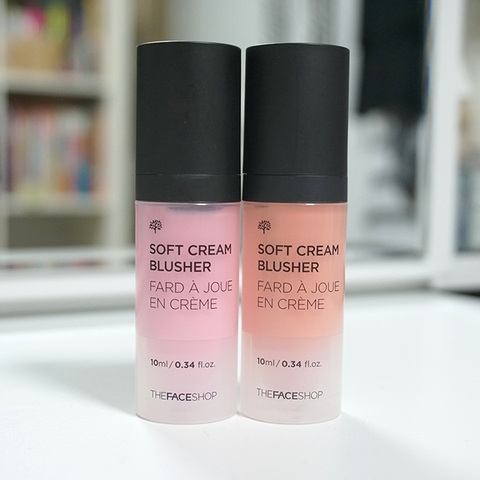 MÁ HỒNG DẠNG KEM SOFT CREAM BLUSHER THE FACE SHOP