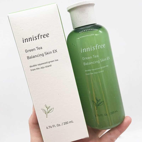 NƯỚC HOA HỒNG TRÀ XANH INNISFREE GREEN TEA FRESH SKIN