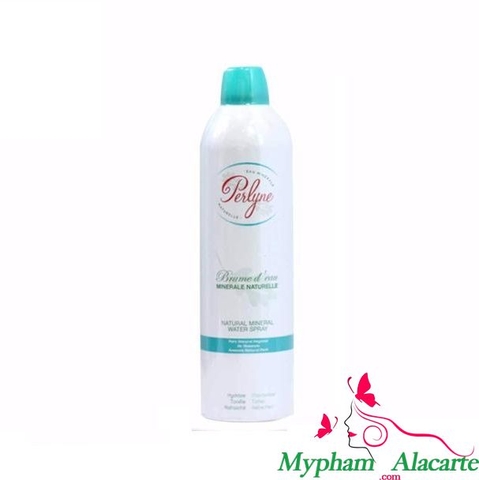 Xịt khoáng cấp nước dưỡng ẩm Perlyne Natural Mineral Water Spray dành cho da khô và da nhạy cảm 400ml