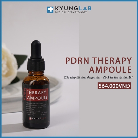 [TẶNG SAMPLE] Tinh Chất Tế Bào Gốc KYUNG LAB Hàn Quốc PDRN THERAPY AMPOULE 30ml, Phục Hồi, Chống Lão Hóa Da