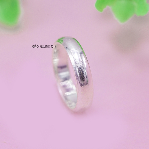 Nhẫn Bạc Trẻ Em Tròn Trơn N2409040072