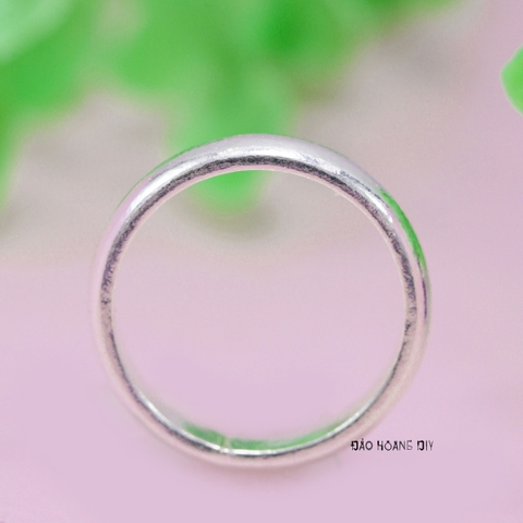 Nhẫn Bạc Trẻ Em Tròn Trơn N2409040072
