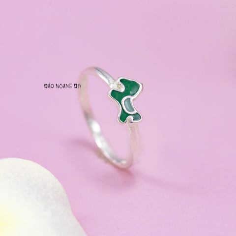 Nhẫn Bạc Trẻ Em Hình Con Ngựa N2409040026