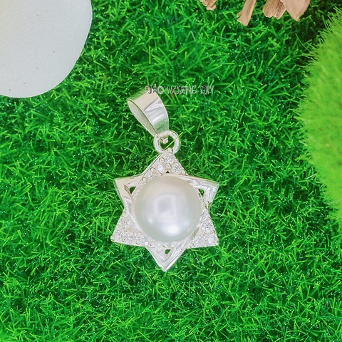 Mặt Dây Chuyền Bạc Nữ Ngôi Sao Ngọc Trai Xinh Xắn M2412170109