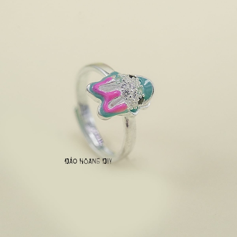 Nhẫn Bạc Trẻ Em Vịt Donal Free Size N2412070013