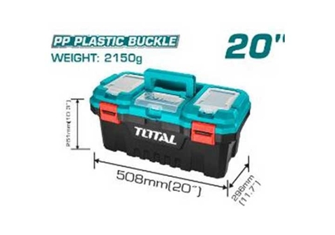 Hộp nhựa đựng công cụ 20 inch khóa nhựa - TPBX0201