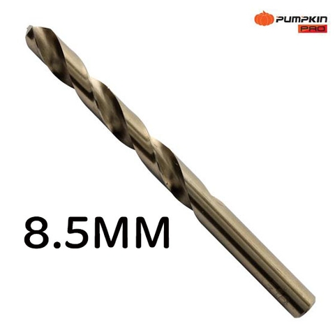 Mũi khoan sắt, inox coban 5% 8.5mm Pumpkin - 15367