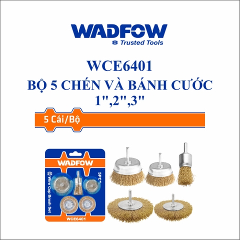 Bộ 5 chén và bánh cước 1