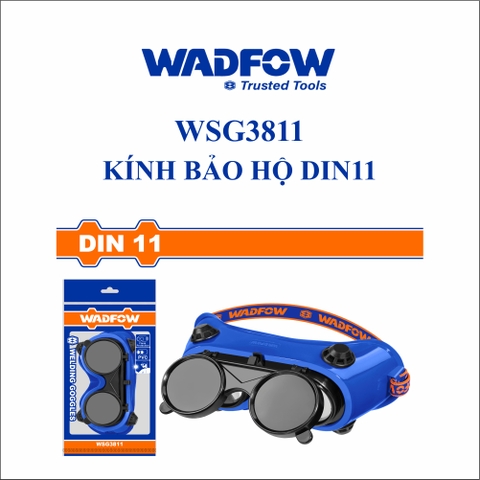 Kính bảo hộ DIN11 wadfow WSG3811