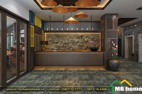 Thiết kế thi công nội thất khách sạn tại Hạ Long