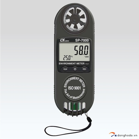 Máy đo tốc độ gió, ánh sáng, độ ẩm, nhiệt độ LUTRON SP-7000
