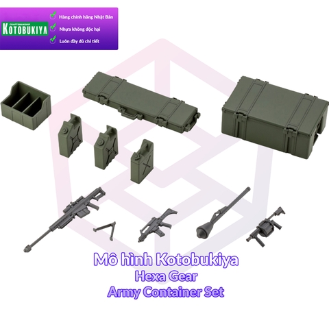 Mô hình Kotobukiya Hexa Gear Army Container Set [KTB] [HXG]