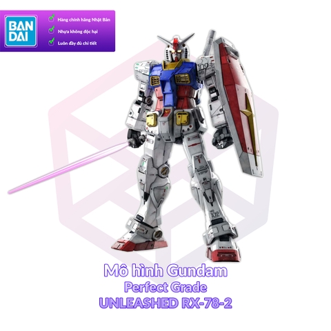 Mô Hình Gundam Bandai PG UNLEASHED RX-78-2 GUNDAM 1/60 MS Gundam [GDB] [BPG]
