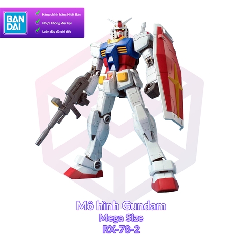 Mô Hình Gundam Bandai Mega Size Model RX-78-2 Gundam 1/48 MS Gundam [GDB] [BMSM]