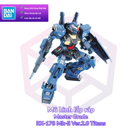 Mô Hình Gundam Bandai MG RX-178 Mk-II Ver 2.0 Titans Prototype 1/100 MS Z Gundam [GDB] [BMG]