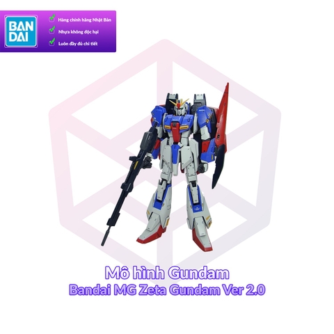 Mô hình Gundam Bandai MG Zeta Gundam Ver 2.0 1/100 Mobile Suit Gundam Z [GDB] [BMG]