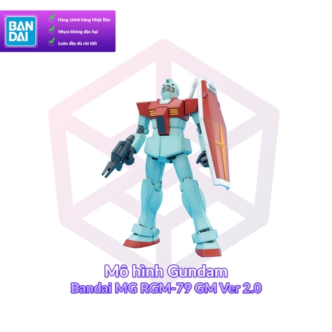 Mô hình Gundam Bandai MG RGM-79 GM Ver 2.0 1/100 Mobile Suit Gundam [GDB] [BMG]