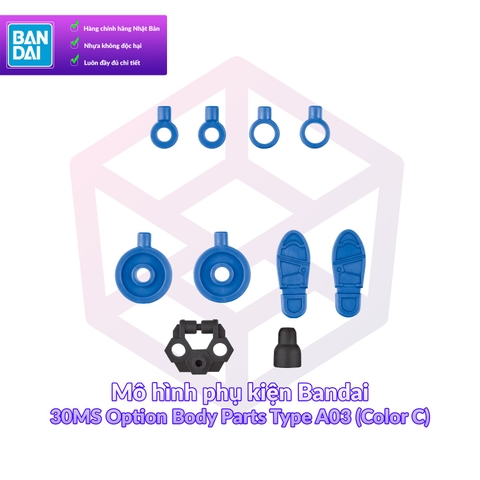 Mô hình phụ kiện Bandai 30MS Option Body Parts Type A03 (Color C) 1/144 [GDB] [30MS]