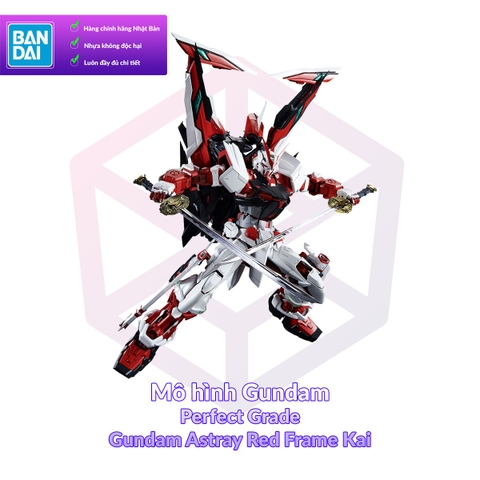 Mô Hình Gundam Bandai PG Gundam Astray Red Frame Kai 1/60 Seed Astray [GDB] [BPG]