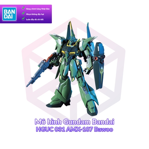 Mô hình Gundam Bandai HGUC 031 AMX-107 Bawoo 1/144 MS Gundam ZZ [GDB] [BHG]