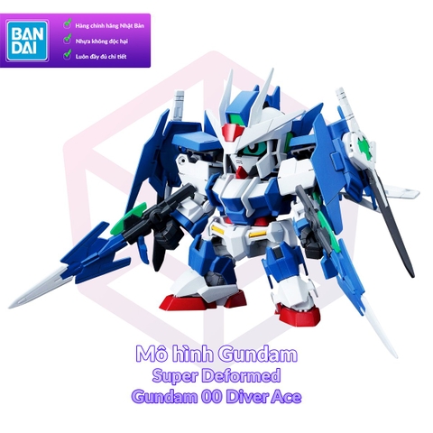 Mô Hình Gundam Bandai SD CS 06 Gundam 00 Diver Ace Build Divers [GDB] [BSD]