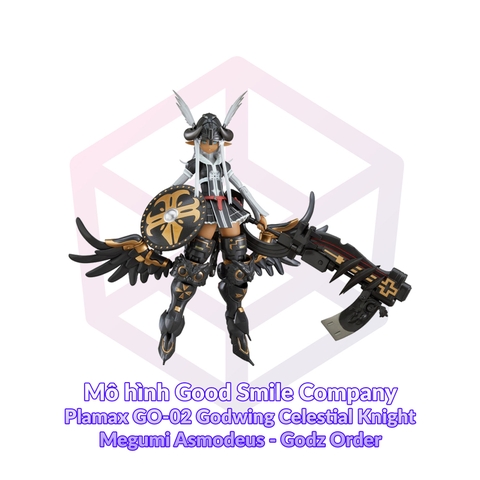 Mô hình Good Smile Company Plamax GO-02 Godwing Celestial Knight Megumi Asmodeus - Godz Order [GSC]