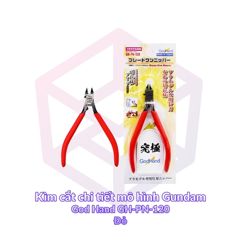 Kìm cắt chi tiết mô hình Gundam God Hand GH-PN-120 Red - Dụng cụ Tool [TAM]