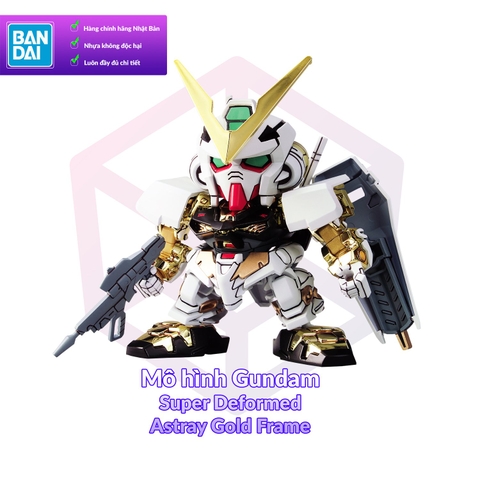 Mô Hình Gundam Bandai SD BB 299 Gundam Astray Gold Frame – SEED Astray [GDB] [BSD]