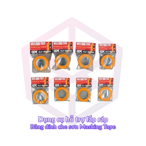 Dụng cụ hỗ trợ lắp ráp Băng dính che sơn Masking Tape – Tool Dụng cụ [TAM]