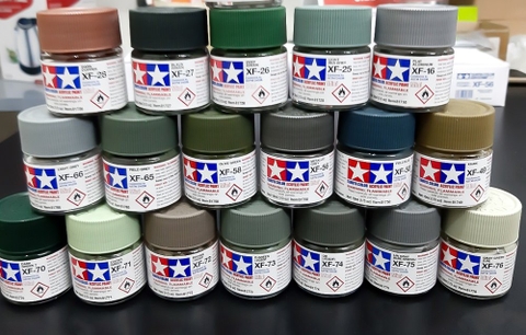 Sơn mô hình Tamiya Acrylic Paint XF-21 ~ XF-60 [SMH]