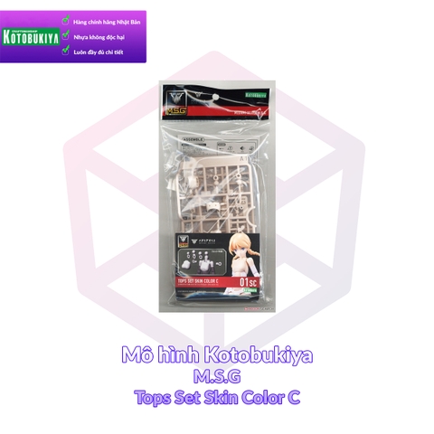 Mô hình Kotobukiya Megami Device M.S.G 01 Tops Set Skin Color C [KTB] [MSG]