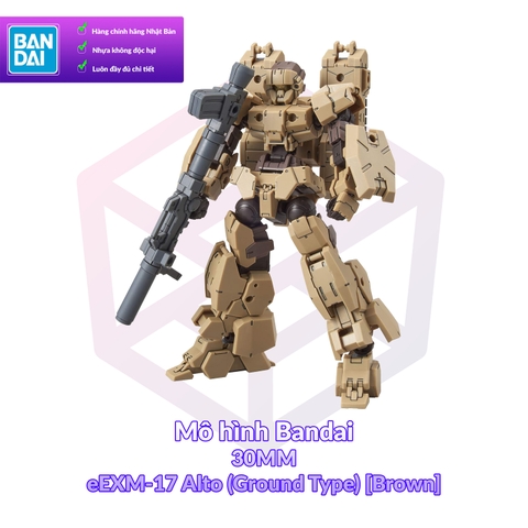 Mô hình Bandai 30MM eEXM-17 Alto (Ground Type) [Brown] 1/144 30 Minutes Missions [30MM]