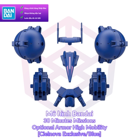 Mô hình Bandai 30MM Optional Armor for High Mobility [Cielnova Exclusive / Blue] 1/144 30 Minutes Missions [30MM]