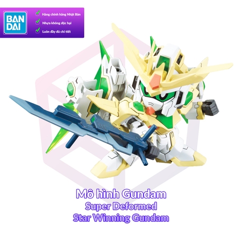 Mô Hình Gundam Bandai SD 030 Star Winning Gundam Build Fighters Try [GDB] [BSD]