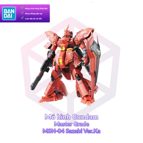 Mô Hình Gundam Bandai MG MSN-04 Sazabi Ver.Ka 1/100 Char’s Counterattack [GDB] [BMG]