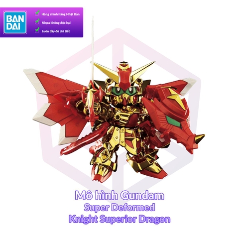 Mô hình Gundam Bandai SD BB Knight Superior Dragon - Gundam Gaiden [GDB] [BSD]