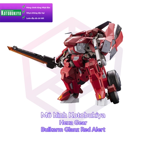 Mô hình Kotobukiya Hexa Gear Bulkarm Glanz Red Alert [KTB] [HXG]