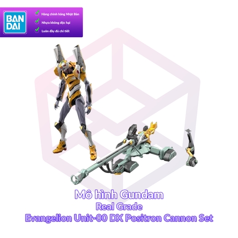 Mô Hình Bandai RG Evangelion Unit-00 DX Positron Cannon Set Rebuild of Evangelion [GDB] [BRG]