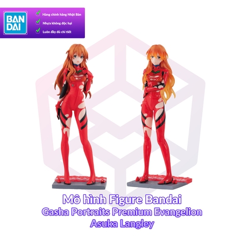 Mô hình Figure Bandai Gasha Portraits Premium Evangelion Asuka Langley [FCH]