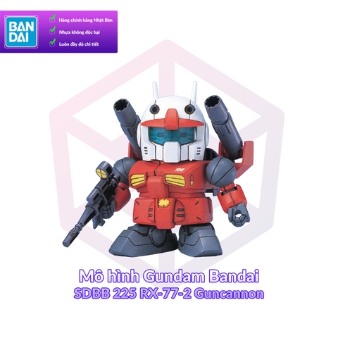 Mô hình Gundam Bandai SDBB 225 RX-77-2 Guncannon [GDB] [BSD]