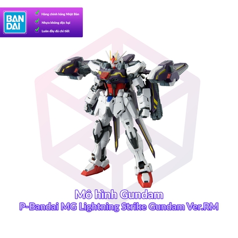 Mô hình Gundam P-Bandai MG Lightning Strike Gundam Ver.RM 1/100 SEED MSV [GDB] [BMG]