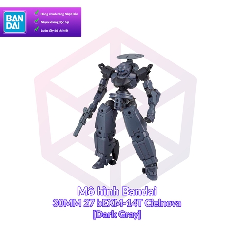 Mô hình Bandai 30MM 27 bEXM-14T Cielnova [Dark Gray] [30MM]