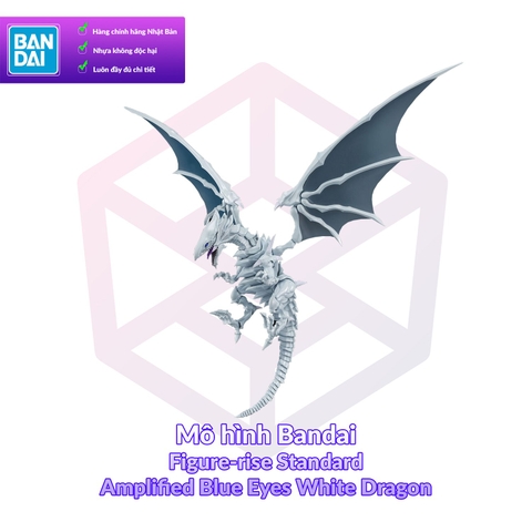 Mô hình Bandai Figure-rise Standard Amplified Blue Eyes White Dragon [GDB] [FRS]