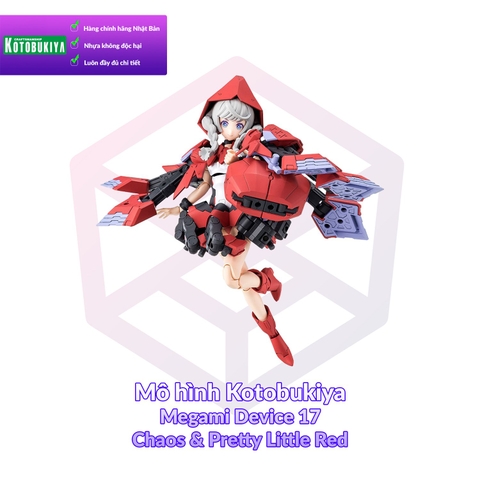 Mô hình Kotobukiya Megami Device 17 Chaos & Pretty Little Red [KTB] [MGM]