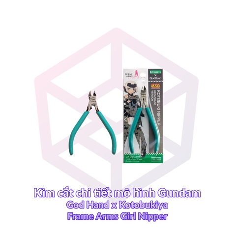 Kìm cắt chi tiết mô hình Gundam God Hand x Kotobukiya Frame Arms Girl Nipper - Dụng cụ Tool [TAM]