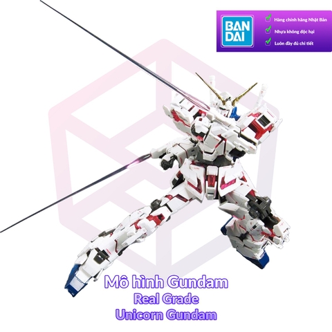 Mô Hình Gundam Bandai RG 25 Unicorn Gundam 1/144 MS Gundam UC [GDB] [BRG]