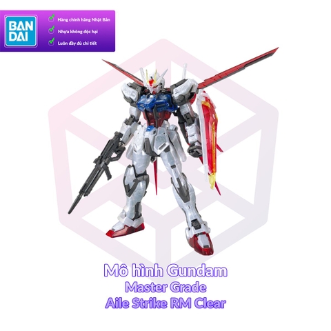 Mô Hình Gundam P-Bandai MG Aile Strike Gundam Ver RM [Clear Color] (Gundam Base Limited) 1/100 SEED [GDB] [BMG]